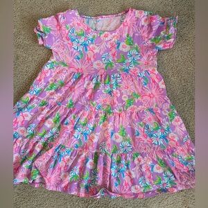 Size S Lilly Pulitzer Girls Mini Geanna Swing Dress
